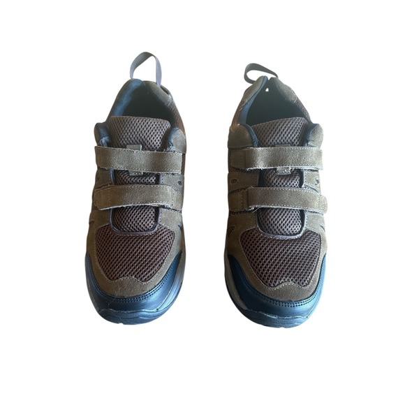 Apex Other - APEX Balance Brown Strap Shoe Walk Hiker Men's Sz 11.5 Added Traction Cushioning